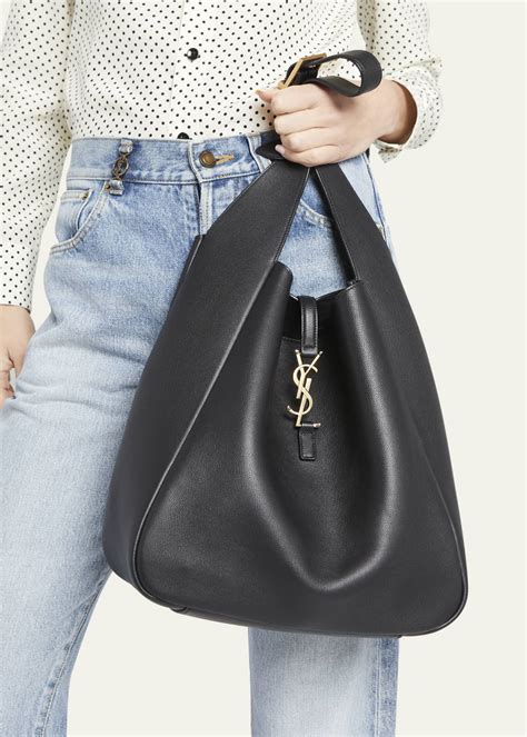 ysl hobo bag silver